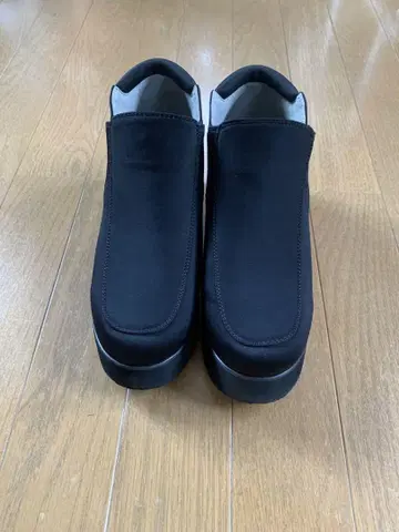 BRUIT Femme 두꺼운 밑창 슬리퍼 23.5cm 블랙