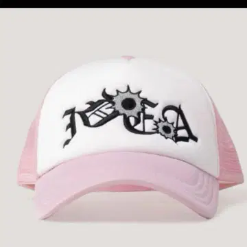 IDEASWAM 캡 핑크 Head Shot Trucker Cap