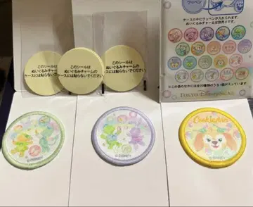 디즈니 리조트 Duffy and Friends 와펜 3매 세트