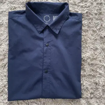 야마토미치 UL Short Sleeve Shirt 네이비 M 사이즈