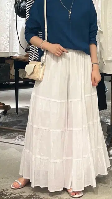 비어즐리 beardsley 티어드 팬츠