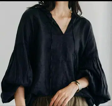 used 밴야드 스톰 린넨 카프탄 블라우스 사이즈 1
