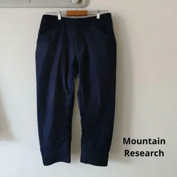 Mountain Research 마운틴 리서치 블랙 팬츠