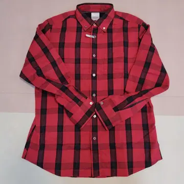 Paul Smith 빨간색 블랙 체크 긴팔 셔츠