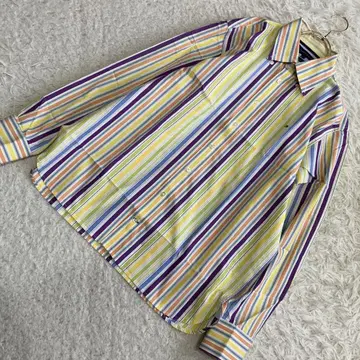 [고품질] TOMMY HILFIGER 커터 셔츠 L 멀티 컬러