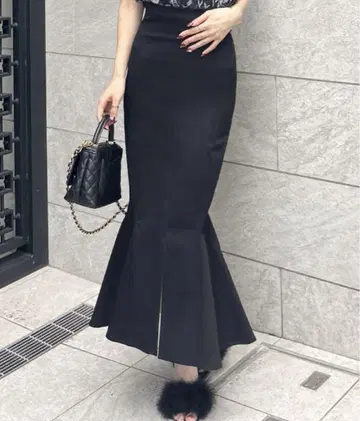ROYAL PARTY 껌 스트레치 머메이드 스커트