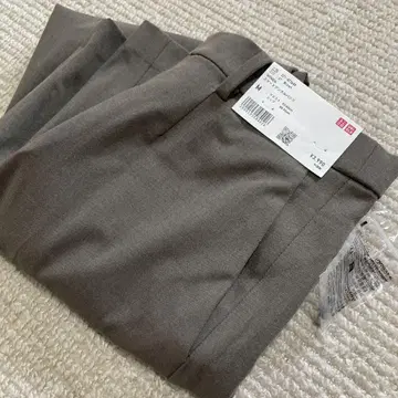새상품 유니클로 스마트 앵클 팬츠 473644 37 Brown M