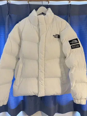 THE NORTH FACE 화이트 다운 자켓 XL