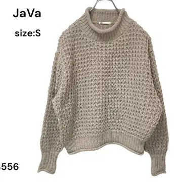 자바 JaVa 니트 긴팔 상의 S 귀여운 예쁜