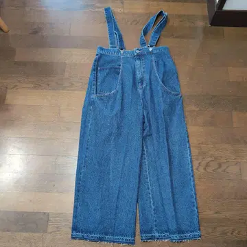 완판템 루카레이디랙 루카 프린지 와이드 데님 살로펫