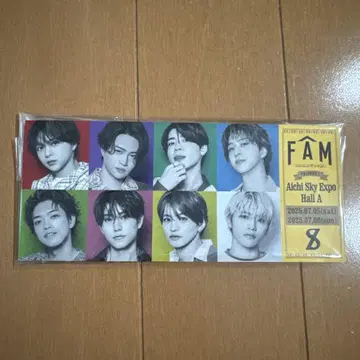 timelesz FAM 회장 한정 스티커 아이치