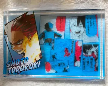 나의 히어로 아카데미아 토도로키 쇼토 생일 아크릴 블록