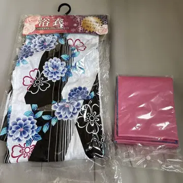 유카타 2점 세트 (유카타, 오비)