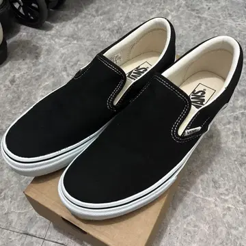 새상품급 VANS 슬립온 26.0cm 블랙