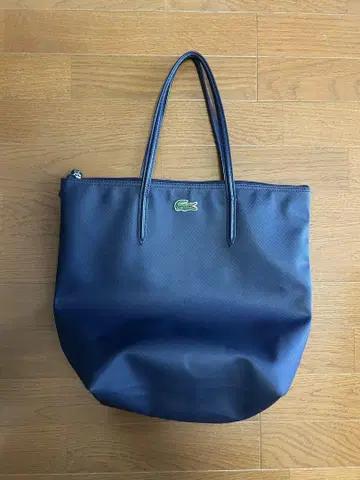 LACOSTE 네이비 토트백