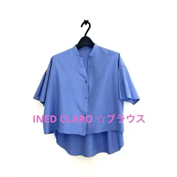 INED CLARO 반팔 블라우스