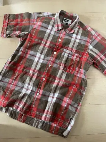 ENGINEERED GARMENTS 엔지니어드 가먼츠 반팔 M 체크