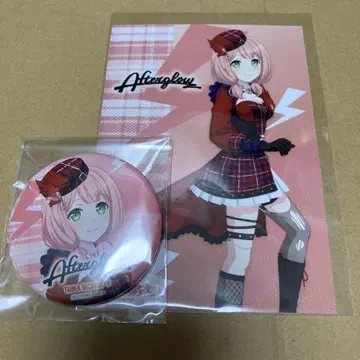 Afterglow 타워 레코드 혜택 우에하라 히마리 캔뱃지+브로마이드