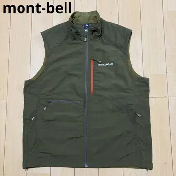 mont-bell 몽벨 트레킹 베스트 카키 M 사이즈