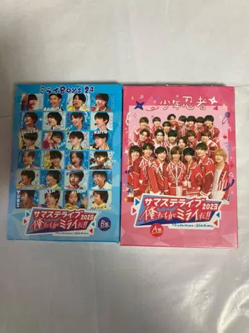 DVD 서머스테 라이브 2023 우리들이 미래다 A, B반 세트