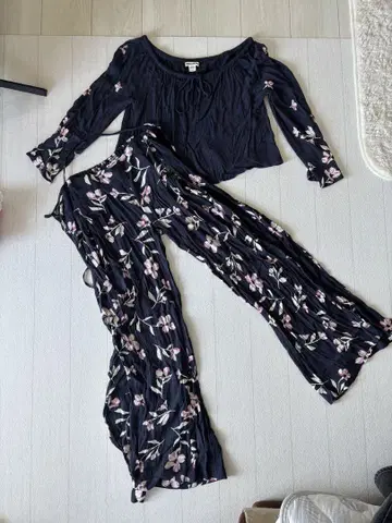 BILLABONG 플라워 프린트 셋업 XS