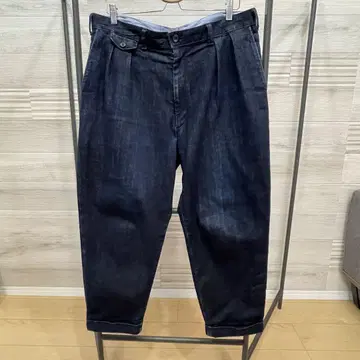 BEAMS+ [ 빔즈 플러스 ] 2 플리츠 데님 [ size XL ]