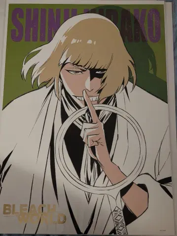 BLEACH WORLD 미니 게임 B상 포스터 히라코 마코