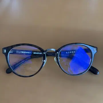 SOPHNET. BINOCHETAN 금자안경 블루라이트 차단 안경