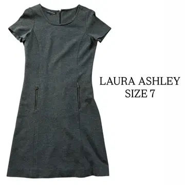[ LAURA ASHLEY ] 그레이 지퍼 원피스 size 7