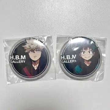 나의 히어로 아카데미아 H.B.M GALLERY 바쿠고 미도리야 캔뱃지