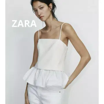 이번 시즌 ZARA 뷔스티에 캐미 택 포함 새상품 M