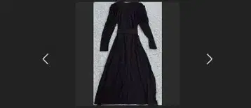 [ ZARA ] 미사용 새상품 긴팔 롱 원피스 M 블랙 파티