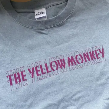 THE YELLOW MONKEY 로고 티셔츠 XL
