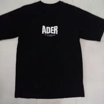 ADER 블랙 T셔츠 A2
