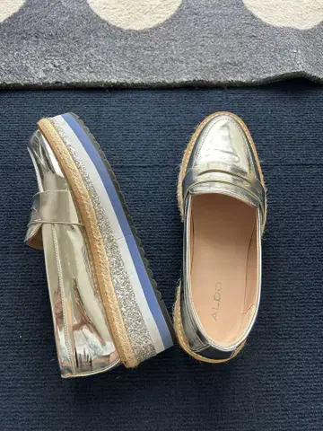 ALDO 실버 슬립온