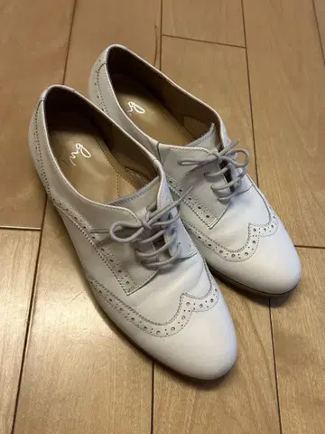 ing 윙팁 레이스업 슈즈 가죽 신발 24.5cm