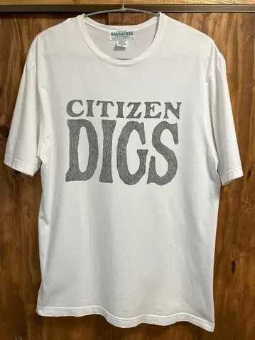 사사프라스 Citizen Digs 티셔츠 size:M