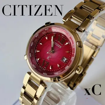 [극희소] 완동품 CITIZEN xC H240 빨간색 다이얼 박스 포함