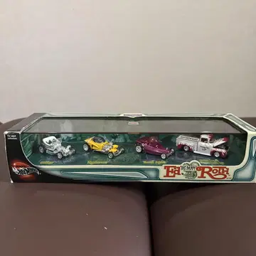 Hot Wheels 4대 세트 미니카