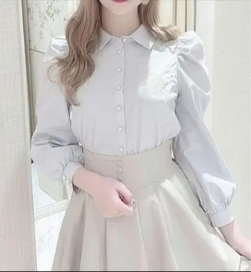 evelyn 엠블럼 셔츠