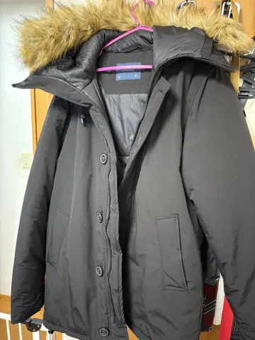ZARA MAN 블랙 다운 자켓 L 사이즈
