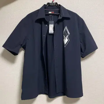 TOMMY HILFIGER 반팔 셔츠 M 네이비