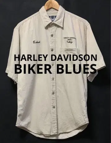 할리데이비슨 BUELL Vallejo BIKER BLUES 반팔