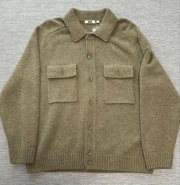 [미사용] UNIQLO U 라무 니트 자켓 XL 사이즈