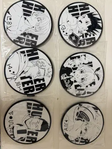 HUNTER x HUNTER 빅 러버 코스터 G.I 편 전6종 컴플리트