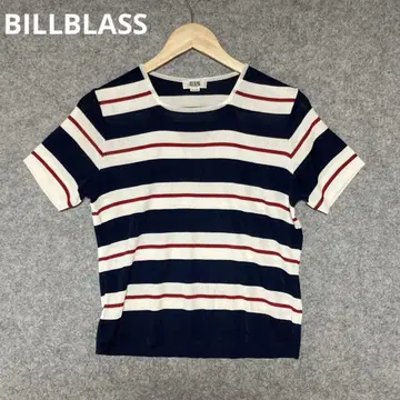 BILLBLASS 빈티지 스트라이프 반팔 니트 M 사이즈