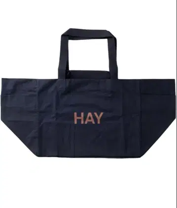 HAY 네이비 토트백