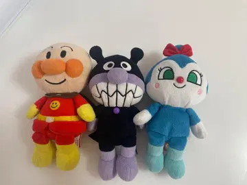 호빵맨 봉제 인형 세트