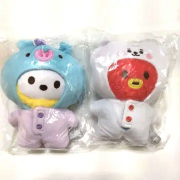 BT21 올인원 스타일 봉제 인형 CHIMMY 치미 TATA 타타
