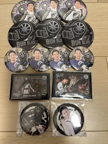 폭상전대 분붐저 아쿠세 죠/분 블랙 캔뱃지 여름 영화 V시네 TOS